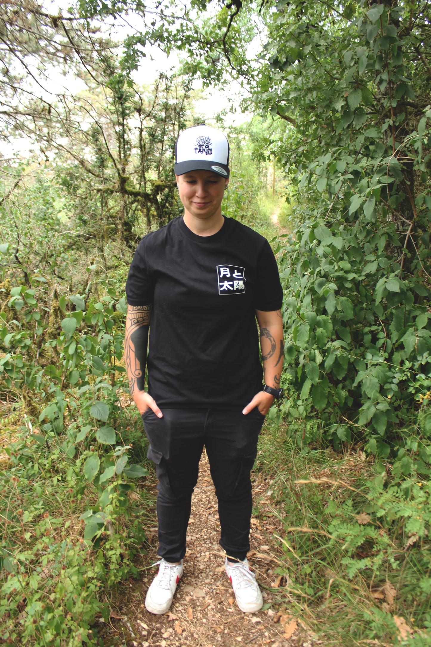 T-Shirt GOOD VIBES by Kev Bear Tattoo