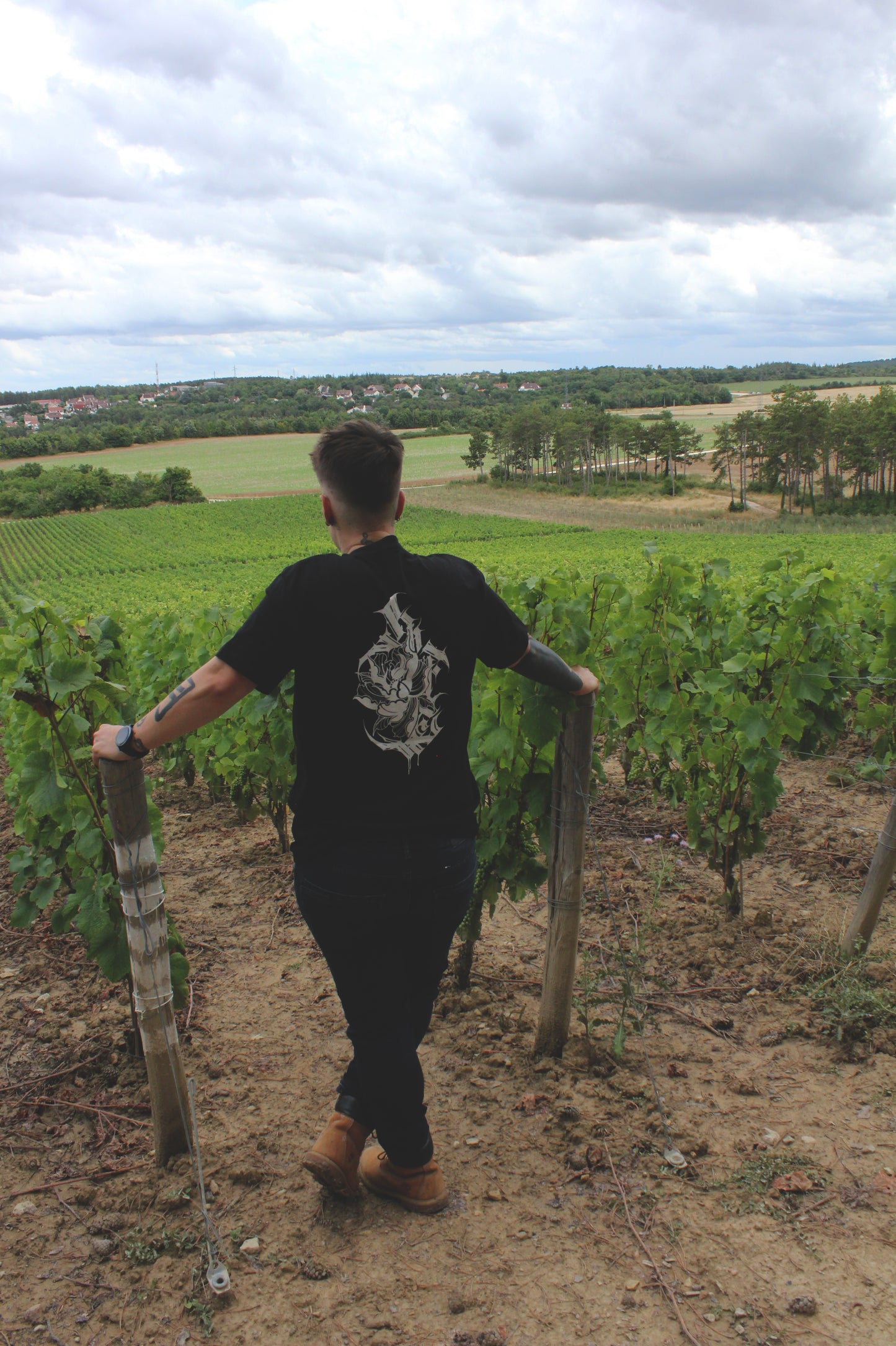 T-shirt LIFE Noir by Mogest