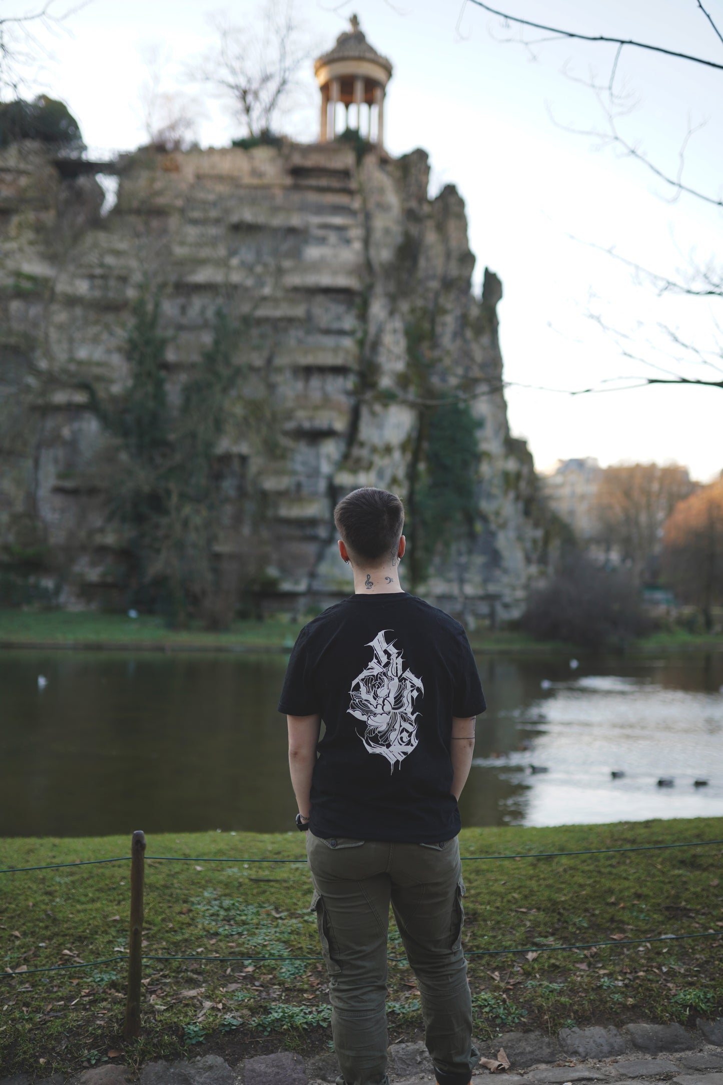 T-shirt LIFE Noir by Mogest