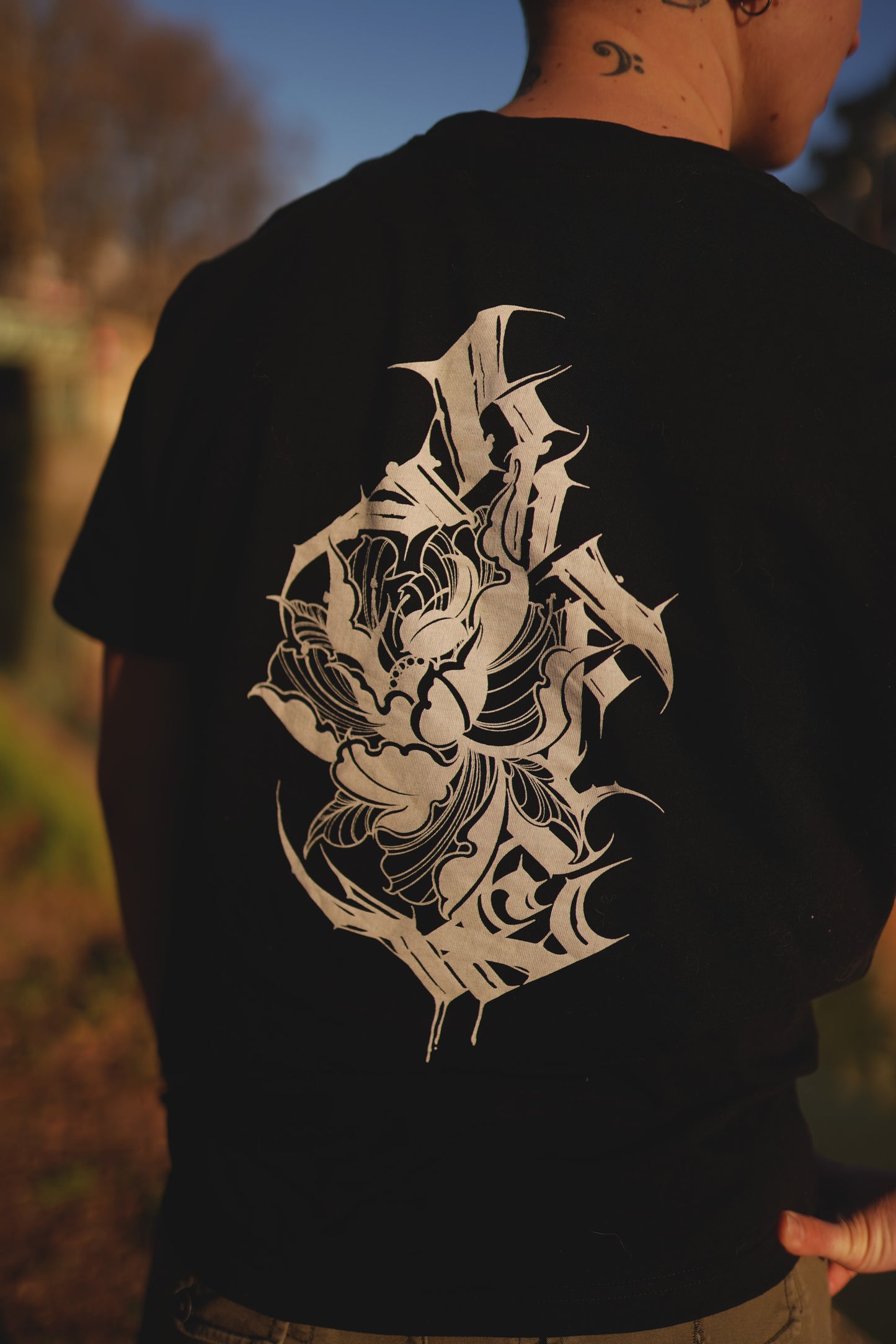 T-shirt LIFE Noir by Mogest