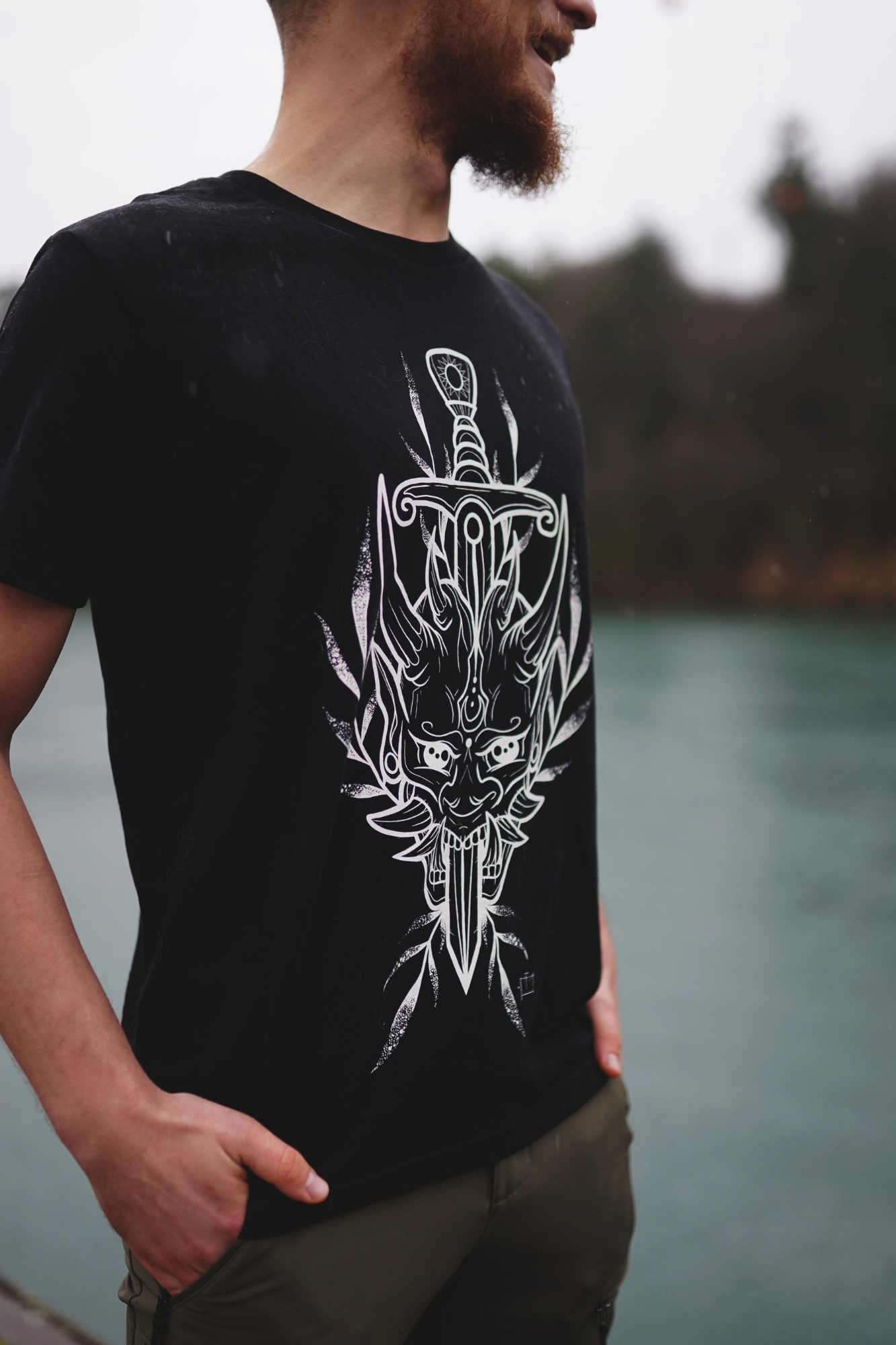 T-shirt ONI by Barbe Bleue