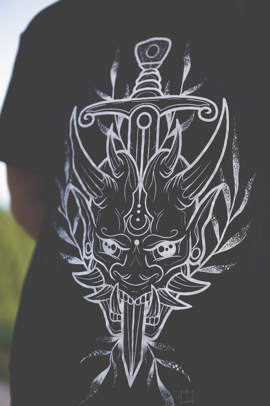 T-shirt ONI by Barbe Bleue