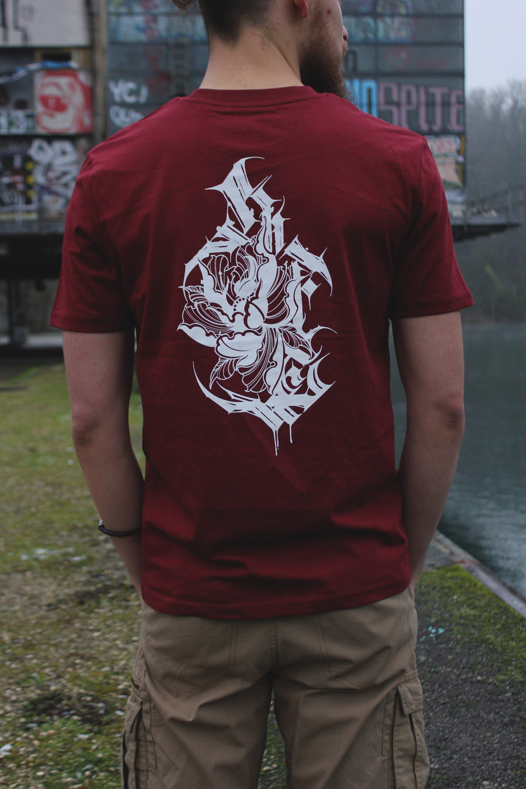 T-shirt LIFE Bordeaux by Mogest