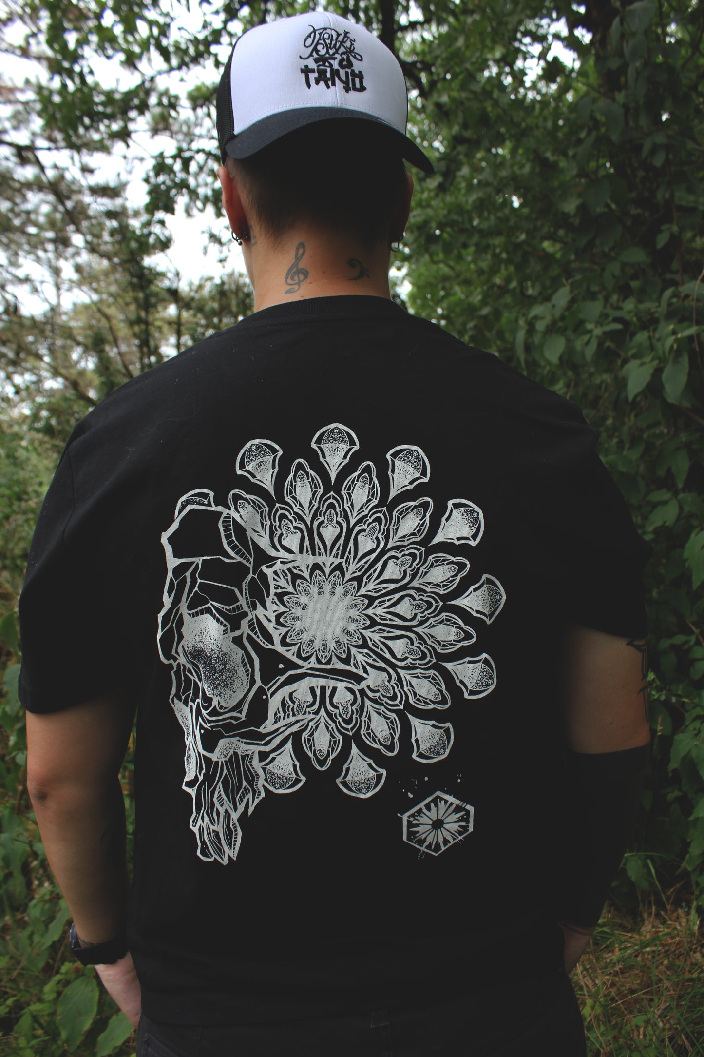 T-Shirt GOOD VIBES by Kev Bear Tattoo