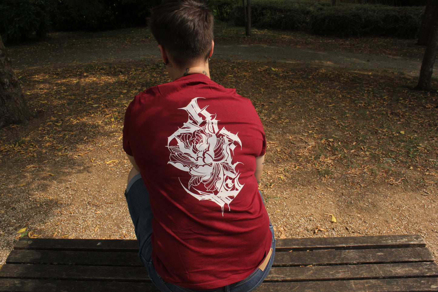 T-shirt LIFE Bordeaux by Mogest